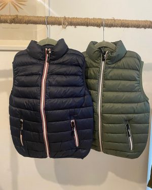 Chaleco acolchado 4-14 años azul