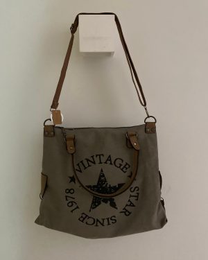 Bolso vintage star since 1978 verde