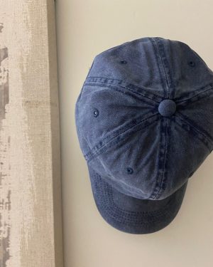 Gorra algodón lavada