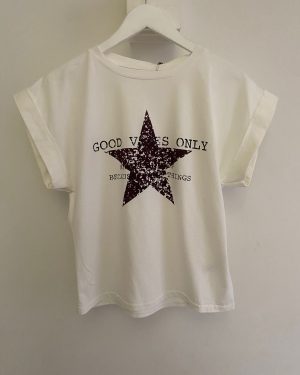 Camiseta blanca estrella