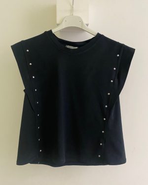 Camiseta Tachuela azul marino