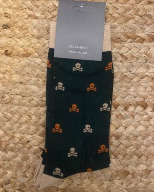 Calcetín Talla 40-46. Green Cotton